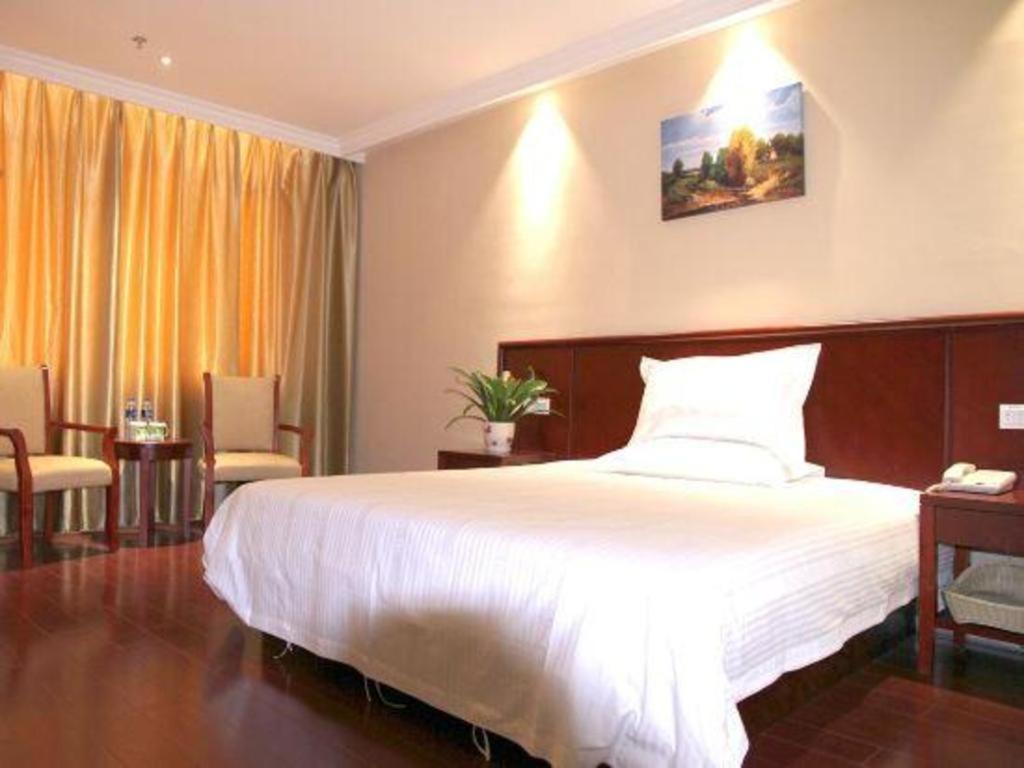 Greentree Inn Jiangsu Nantong Qidong Bus Station Express Hotel Hexingzhen Exteriör bild