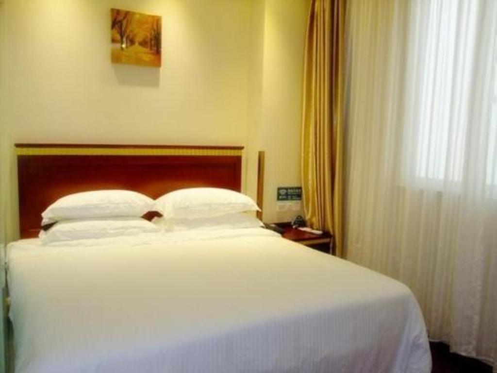 Greentree Inn Jiangsu Nantong Qidong Bus Station Express Hotel Hexingzhen Exteriör bild