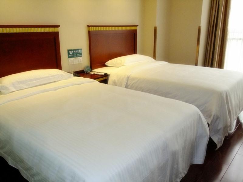 Greentree Inn Jiangsu Nantong Qidong Bus Station Express Hotel Hexingzhen Exteriör bild